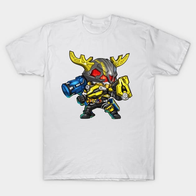 kamen rider T-Shirt by mprokolo corgi